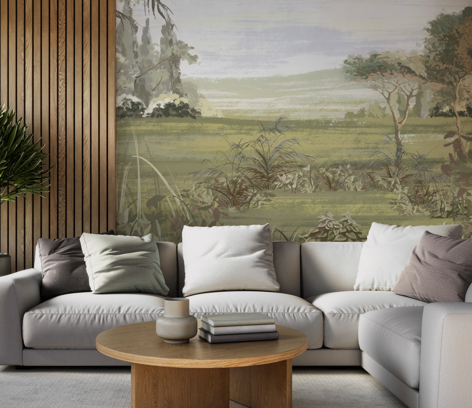Forest Mural - Without Animals | WALLPAPER