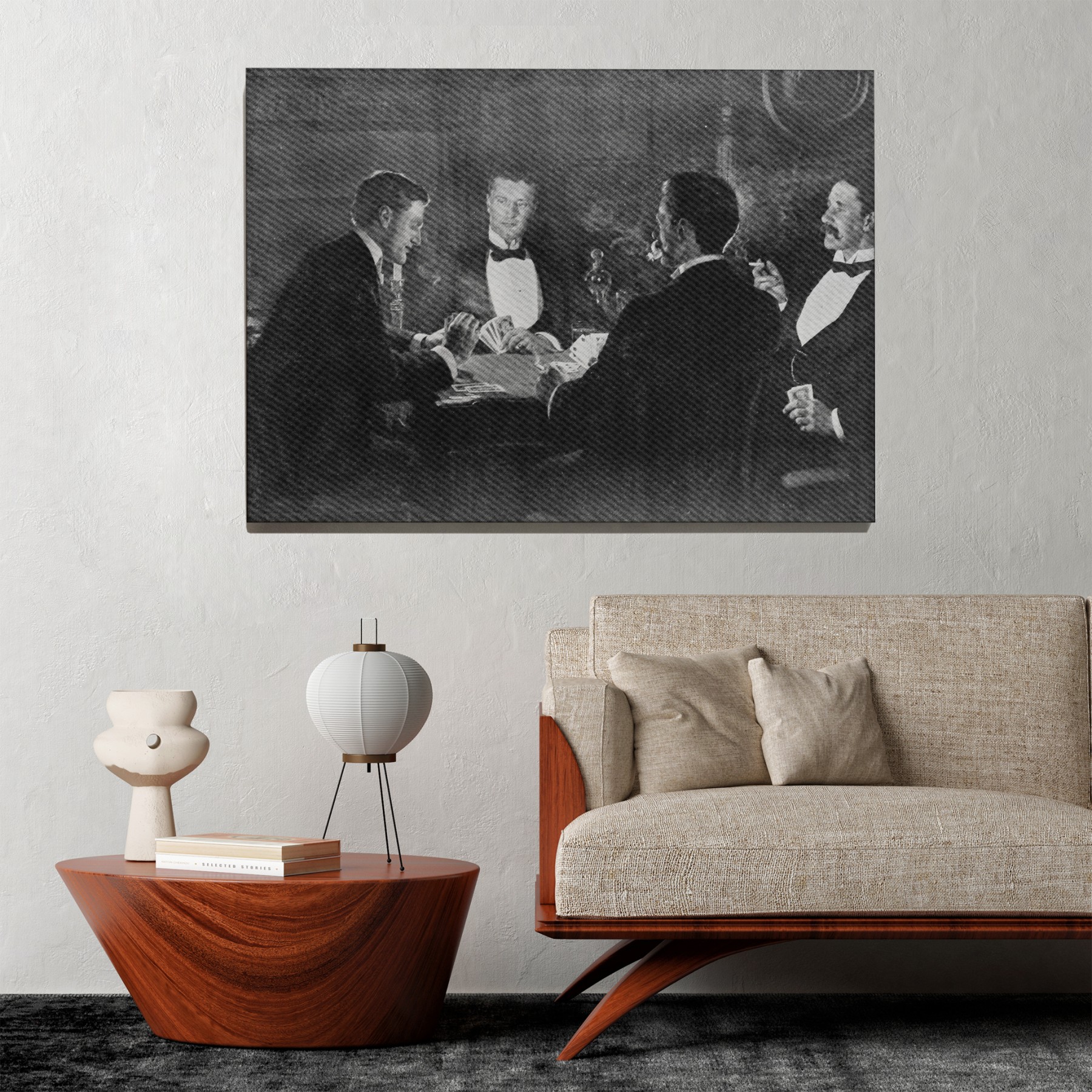 Four Gentlemen | STRETCHED CANVAS