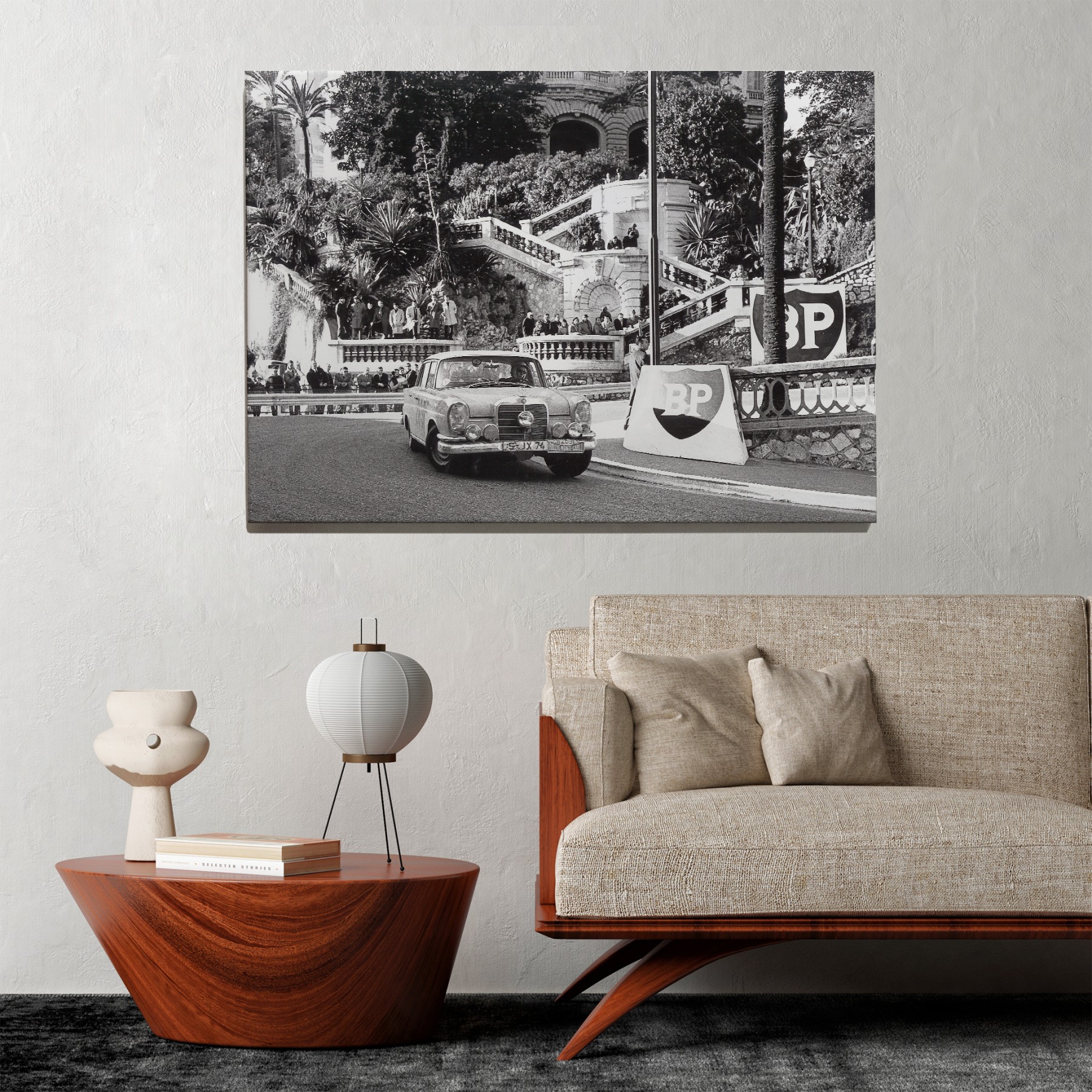 Monte Carlo Rallye | STRETCHED CANVAS