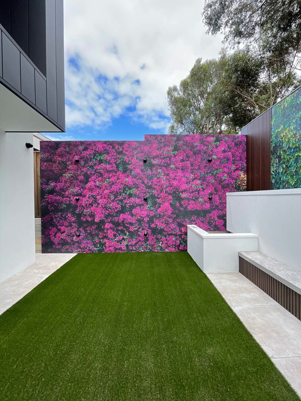 Bougainvillea | Custom Print Resin Tiles | Grafico Melbourne