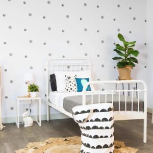 A&L Kids Wallpaper - Here, There, Everywhere (Light Grey)