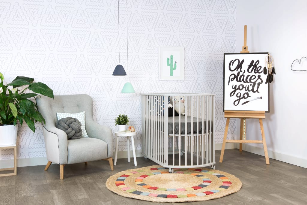 A&L Kids Wallpaper - The Aztec (Light Grey)