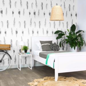 A&L Kids Wallpaper - Tickle Me (Grey)