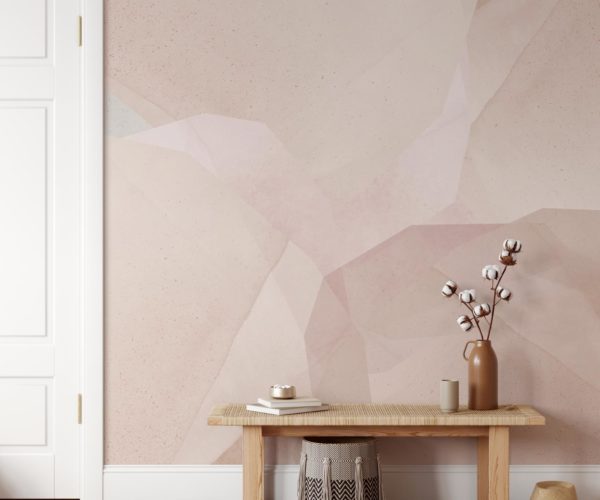 Abstract Stone Blush Wallpaper | Grafico Melbourne