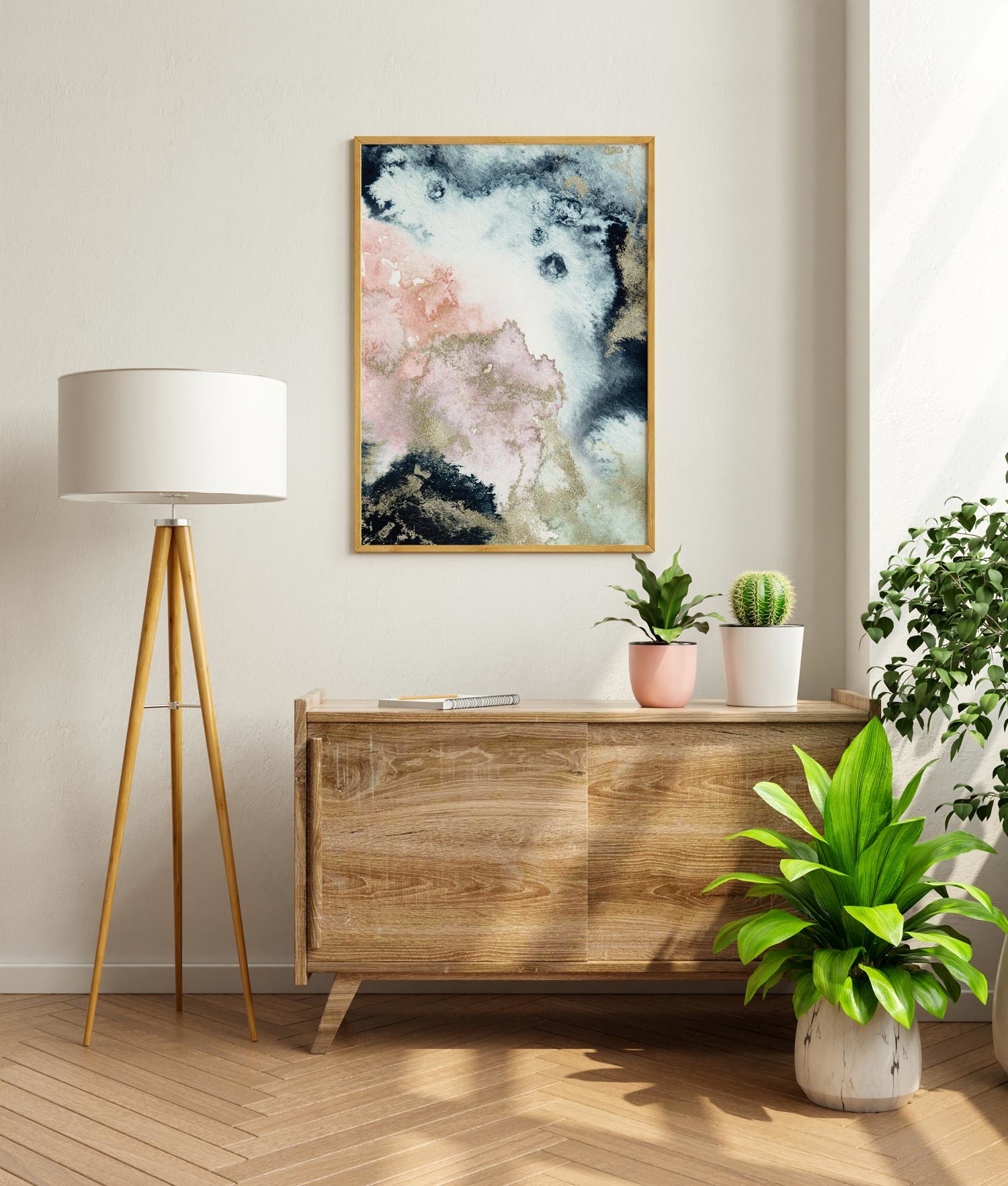 Abstract Watercolour | PRINT | STRETCHED CANVAS