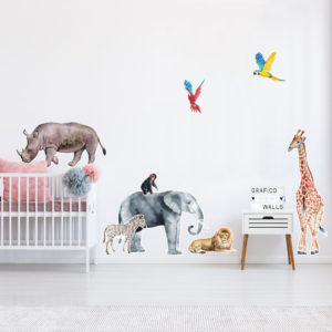 Animal Safari | Kids Wall Decals | Grafico Melbourne