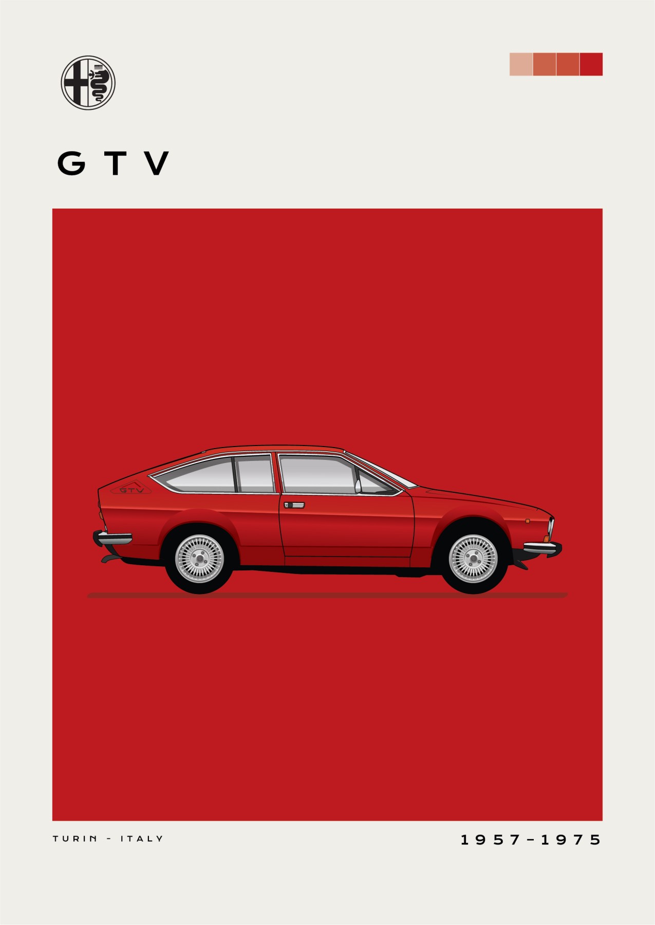 Alfa Romeo - GTV - Red