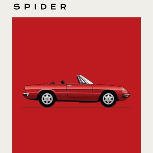 Alfa Romeo - Spider - Red