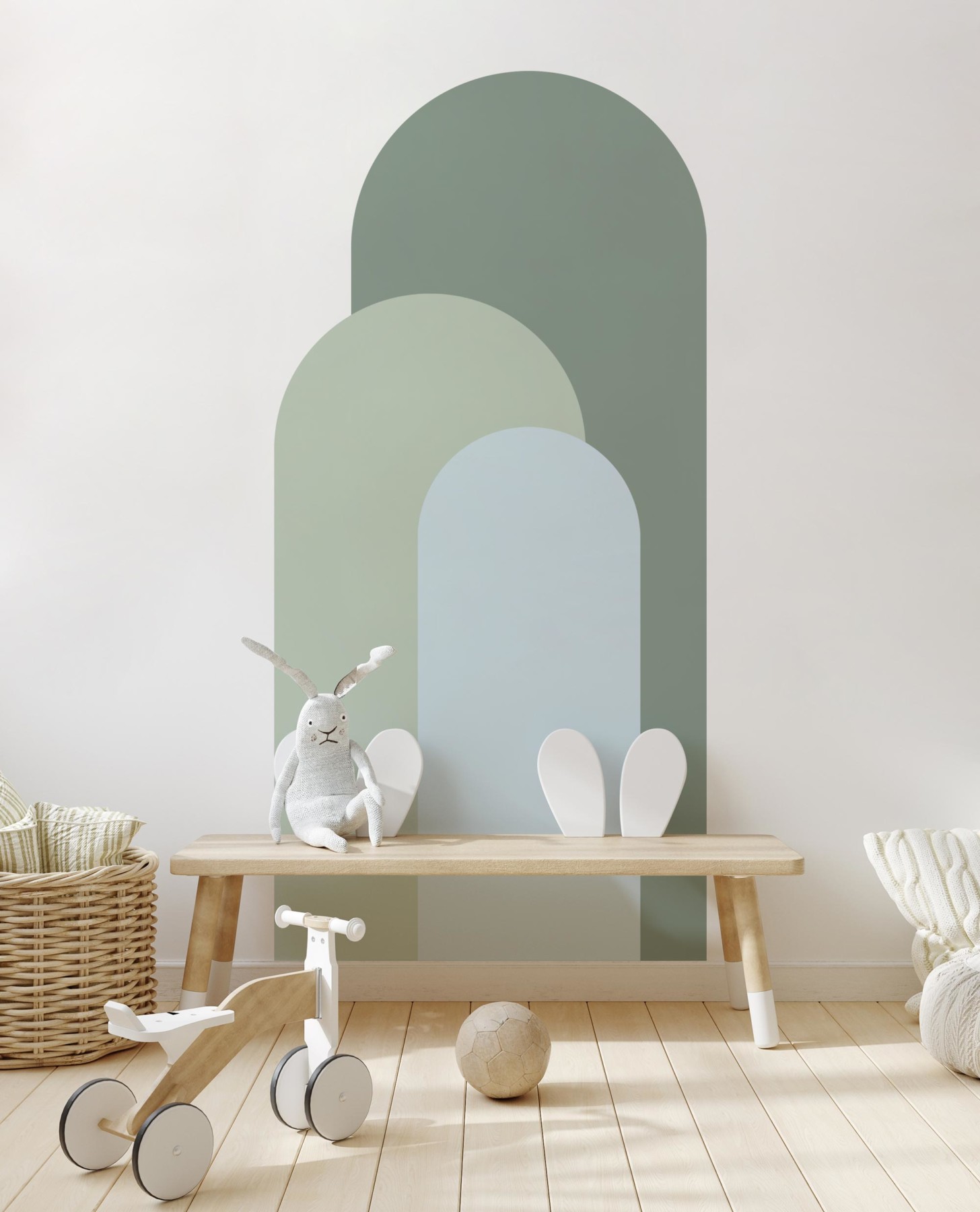 Arch | Kids Wall Decal + Custom Name Option