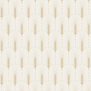 Deco Fantail - Gold Wallpaper | Grafico Melbourne