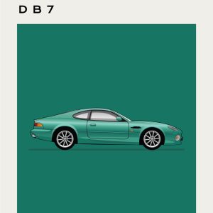 Aston Martini - DB7 - Green