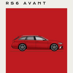 Audi - RS6 Avant - Red