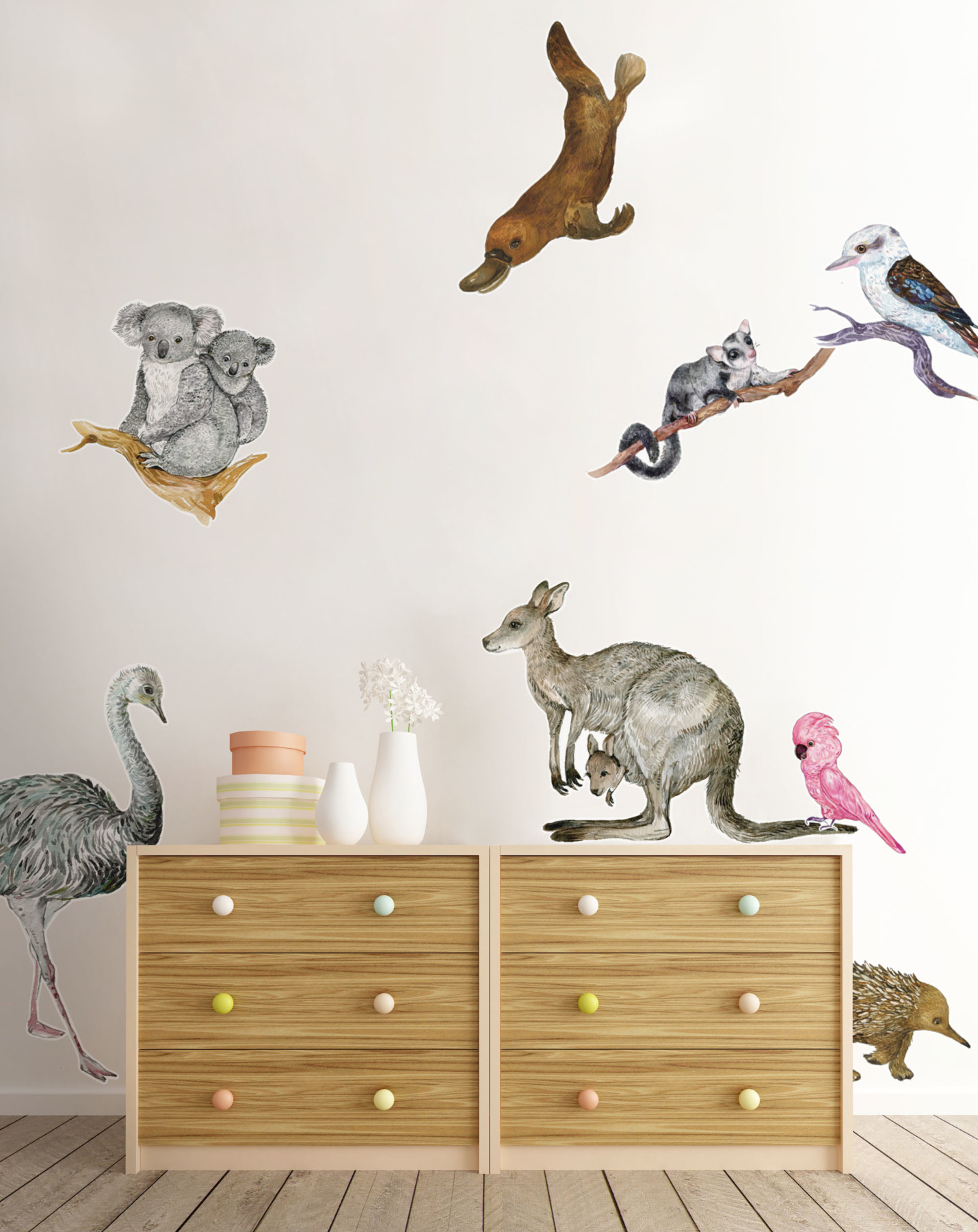 Australian Animals | Kids Wall Decals | Grafico Melbourne