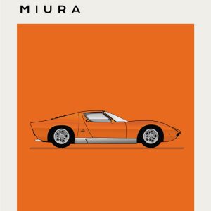 Automobili - Lamborghini - Miura - Orange