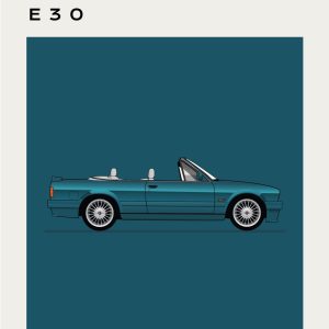 BMW - E30 - Blue