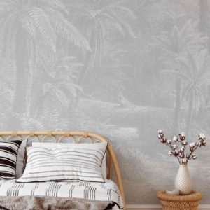 Etched Australian Rainforest Light Grey - Grafico Melbourne