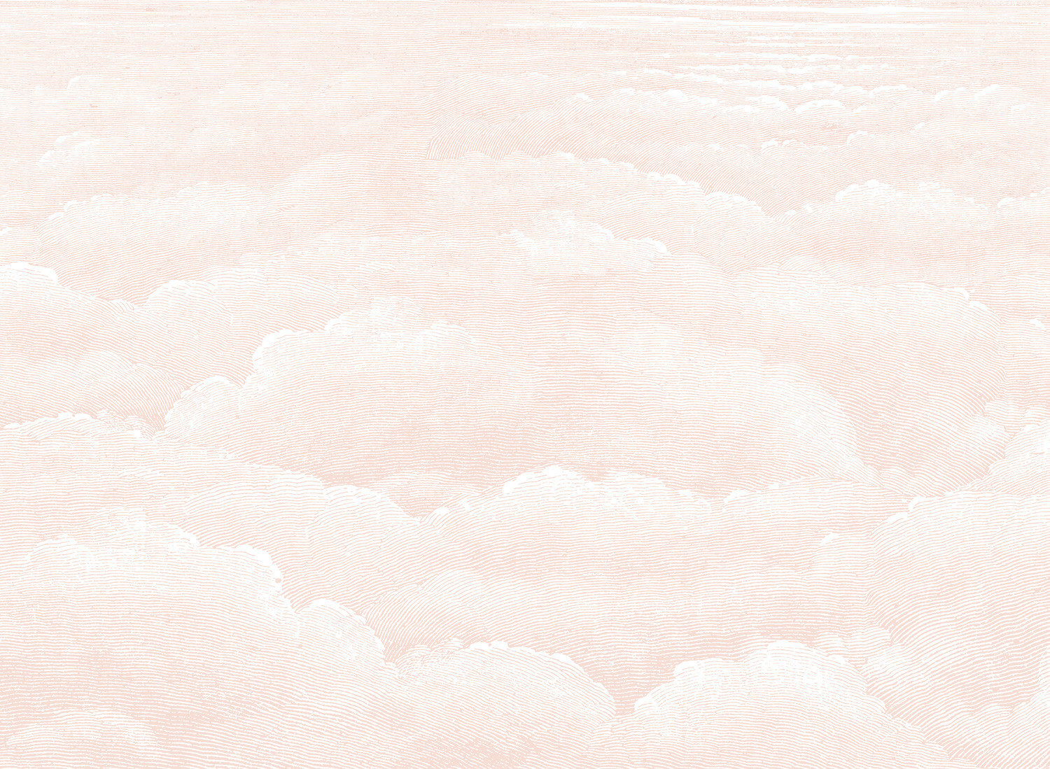 Etched Clouds - Blush Wallpaper | Grafico Melbourne