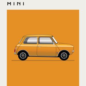 British Leyland - Mini - Orange