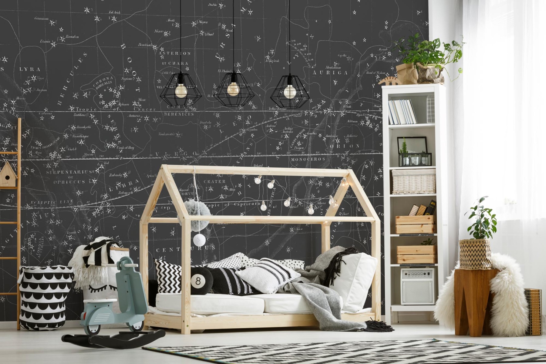 Celestial Star Map - Grey | Grafico Melbourne