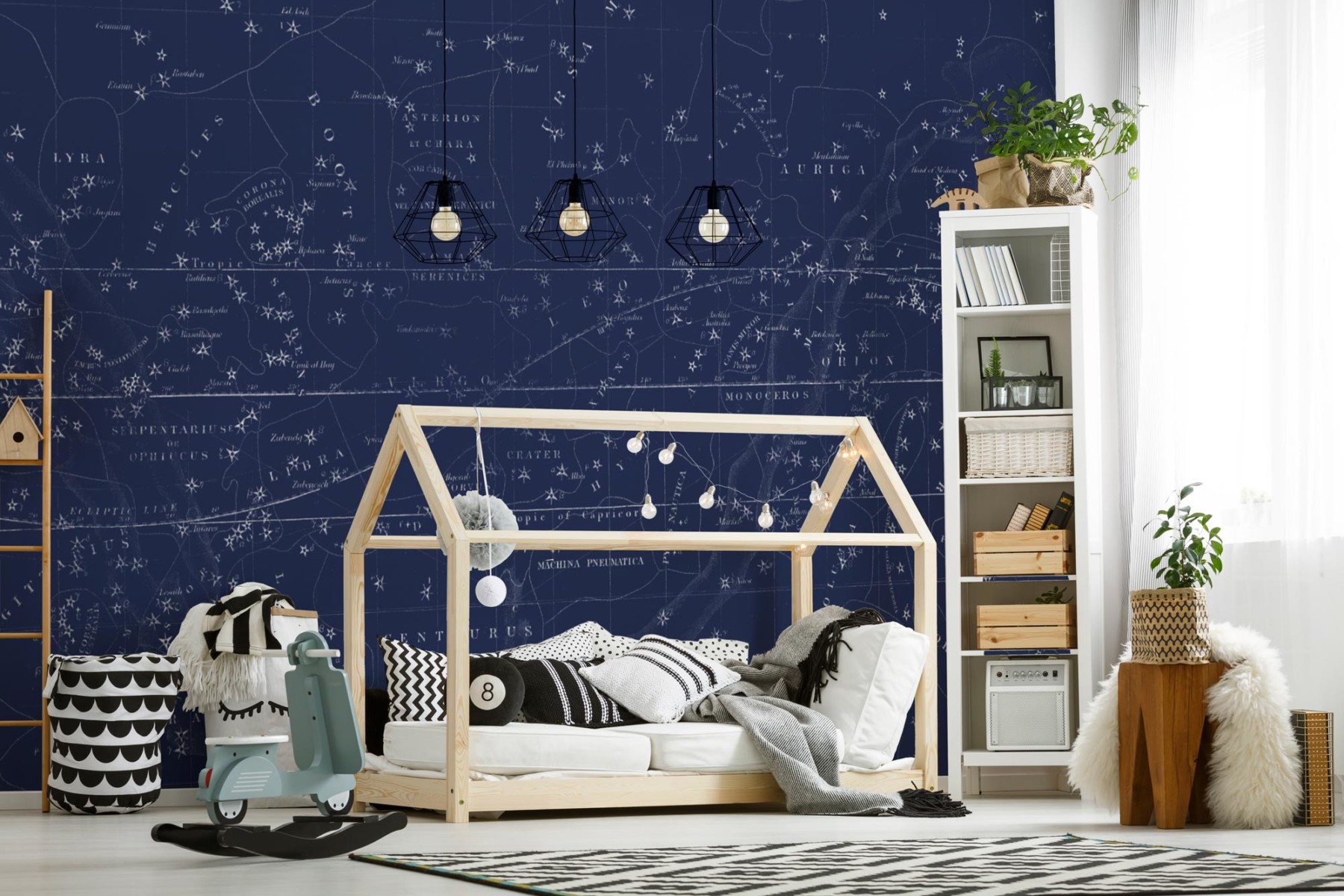 Celestial Star Map - Navy | Grafico Melbourne