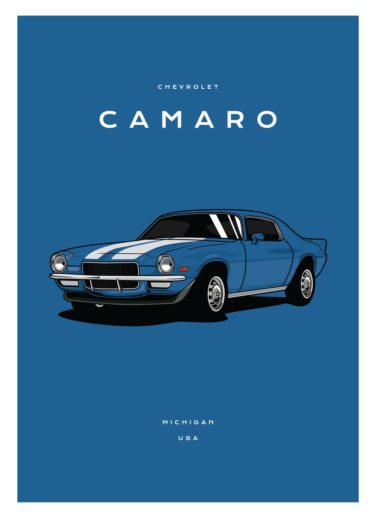 Chevrolet - Camaro - Blue