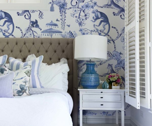 Chinoiserie - Blue Wallpaper| Grafico Melbourne