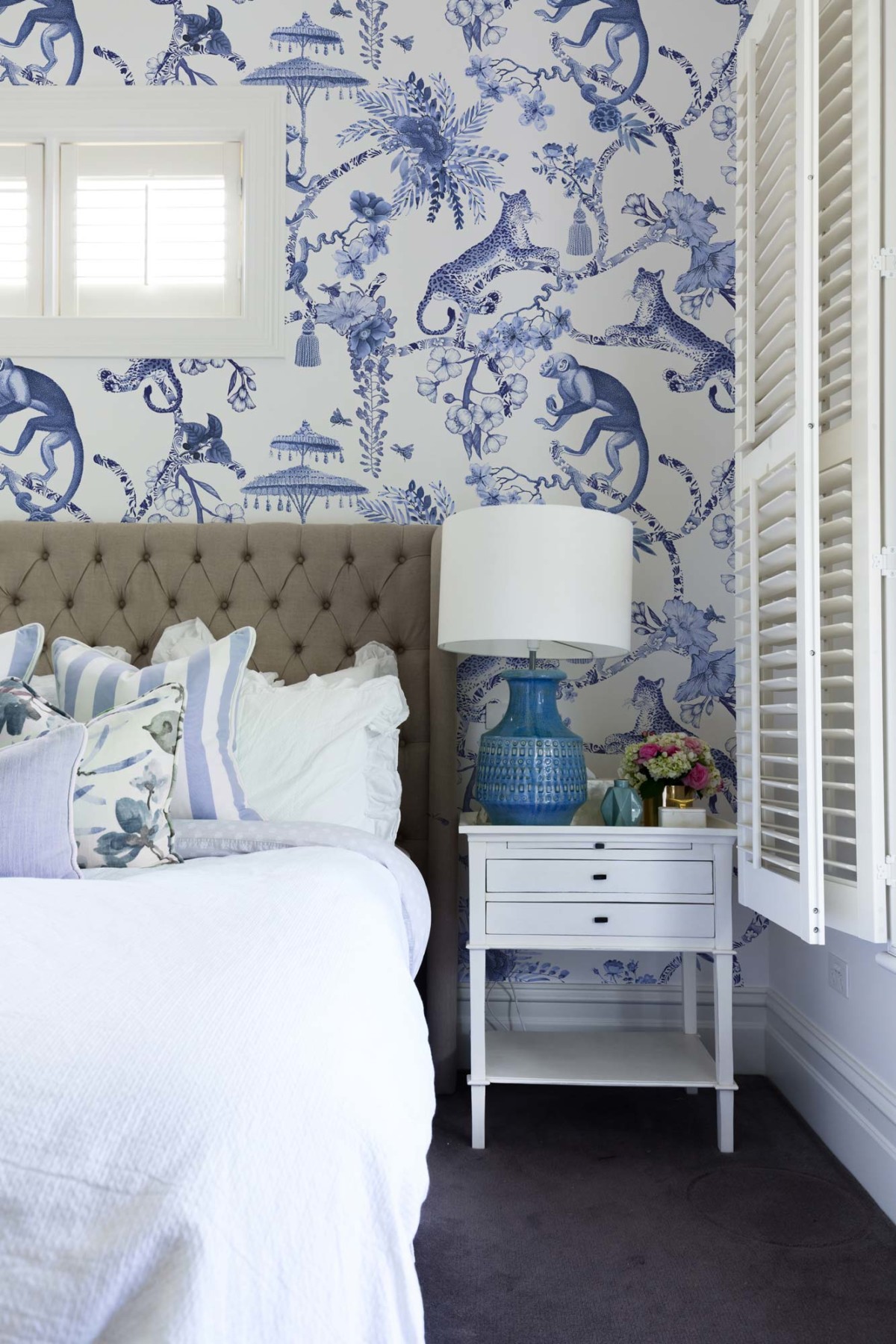 Chinoiserie - Blue Wallpaper| Grafico Melbourne