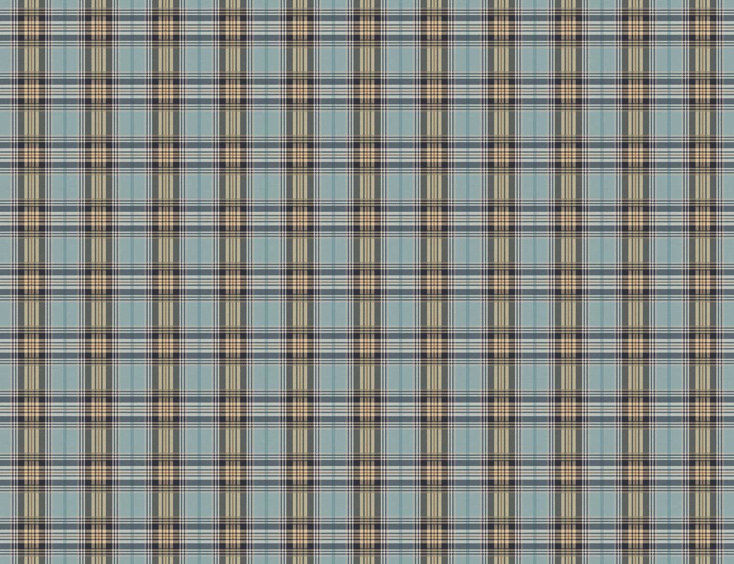 Classic Tartan - Blue & Lemon-03