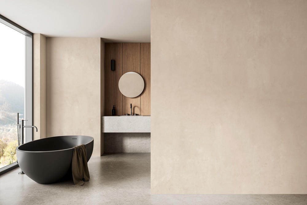 Concrete Stucco Veneziano - Beige | WALLPAPER