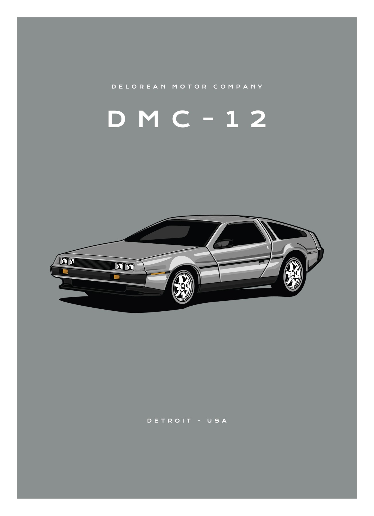Delorean Motor Company - DMC-12 - Grey