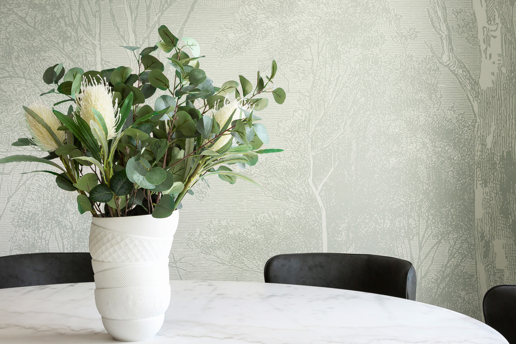 Giant Eucalypt - Light Green Wallpaper | Grafico Melbourne