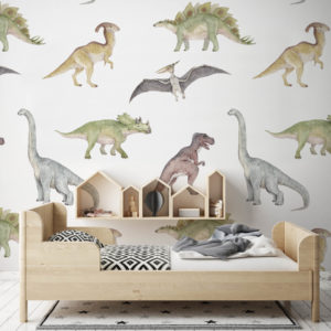 Dinosaurs Roam - Kids Wallpaper | Grafico Melbourne