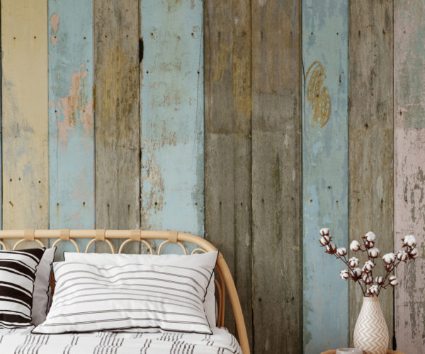 image of Distressed Wood Panels-Int