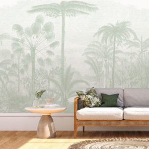 Amazon Palms - Sage Green Wallpaper | Grafico Melbourne