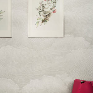 Etched Clouds - Cool Grey Wallpaper | Grafico Melbourne