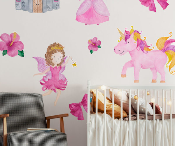 Fairy Castle | Kids Wall Decals | Grafico Melbourne