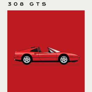 Ferrari - 308 GTS - Red