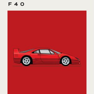 Ferrari - F40 - Red