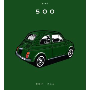Fiat - 500 - Green