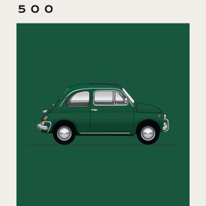 Fiat - 500 - Grey