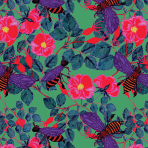 Floral Buzz Wallpaper | Grafico Melbourne