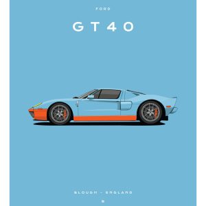 Ford - GT40 - Blue