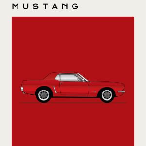 Ford - Mustang - Red
