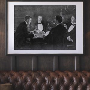 Four Gentlemen | Print | Stretched Canvas or Printed Panel | Grafico Melbourne