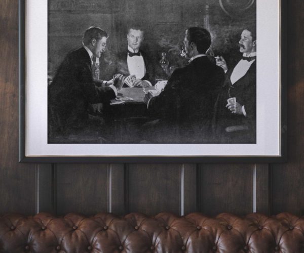 Four Gentlemen | Print | Stretched Canvas or Printed Panel | Grafico Melbourne