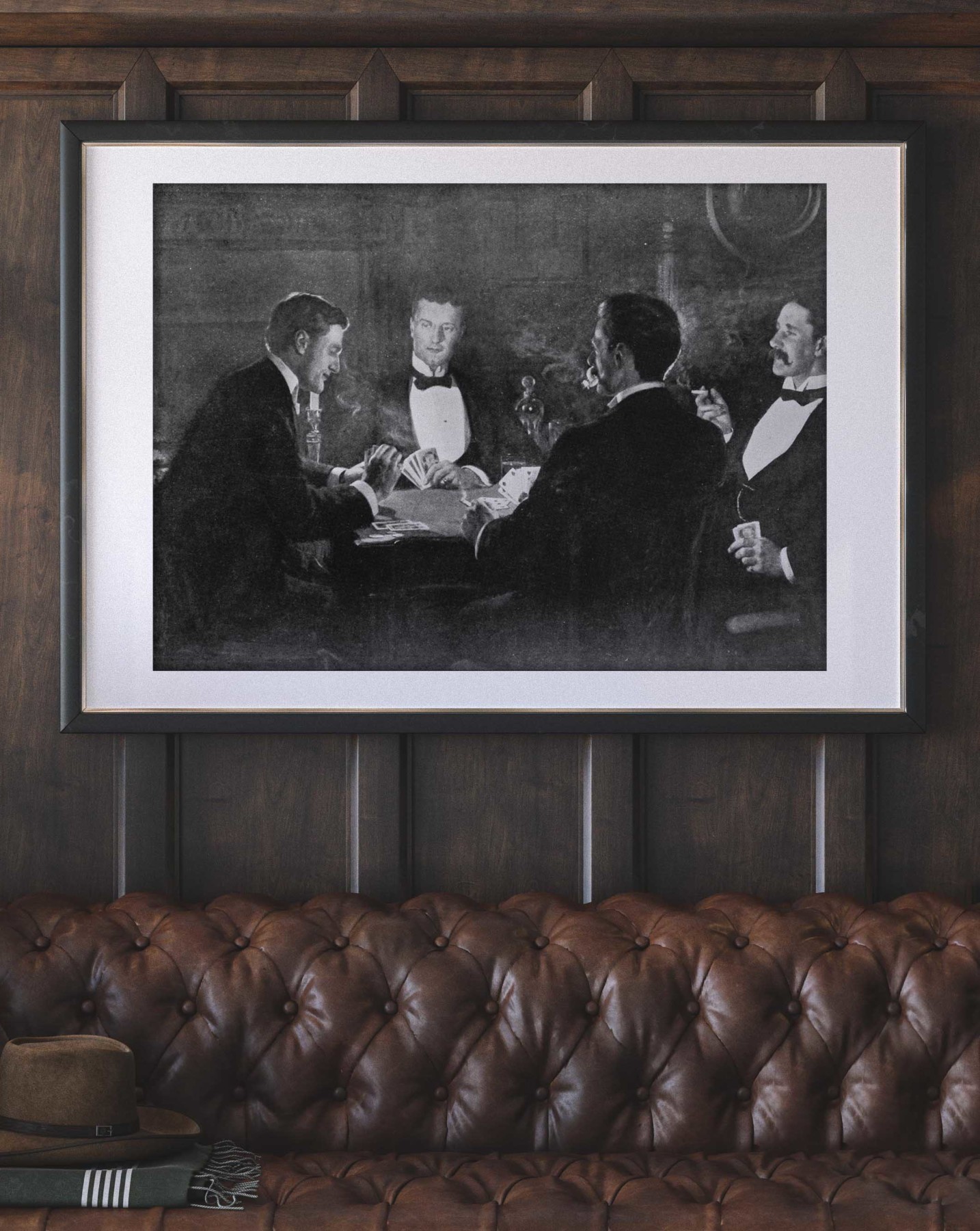 Four Gentlemen | Print | Stretched Canvas or Printed Panel | Grafico Melbourne