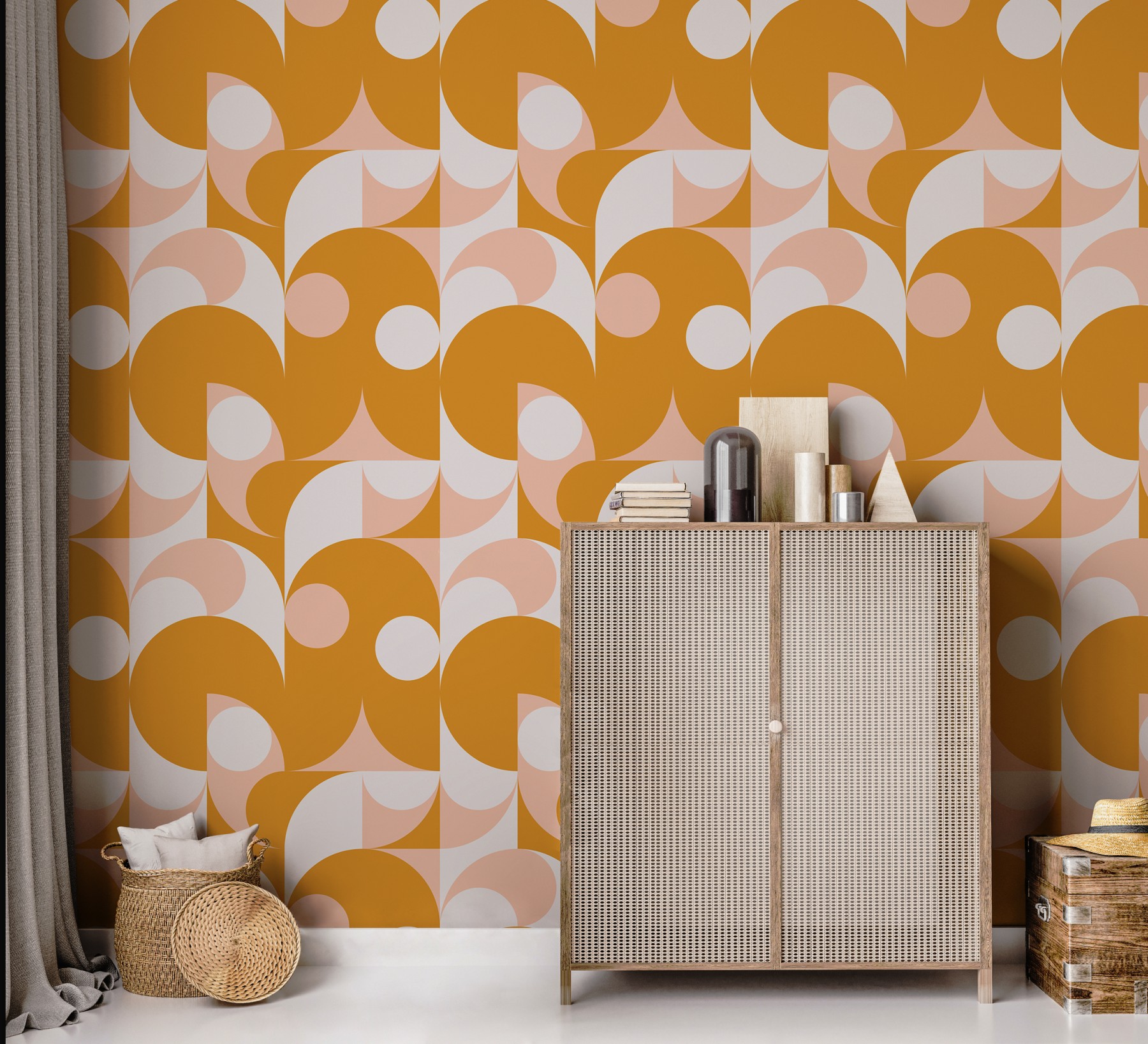 Very Retro Pattern Wallpaper - Grafico Walls Australia