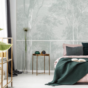 Giant Eucalypt - Light Green Wallpaper | Grafico Melbourne