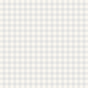 Gingham Check - Light Grey Wallpaper | Grafico Melbourne