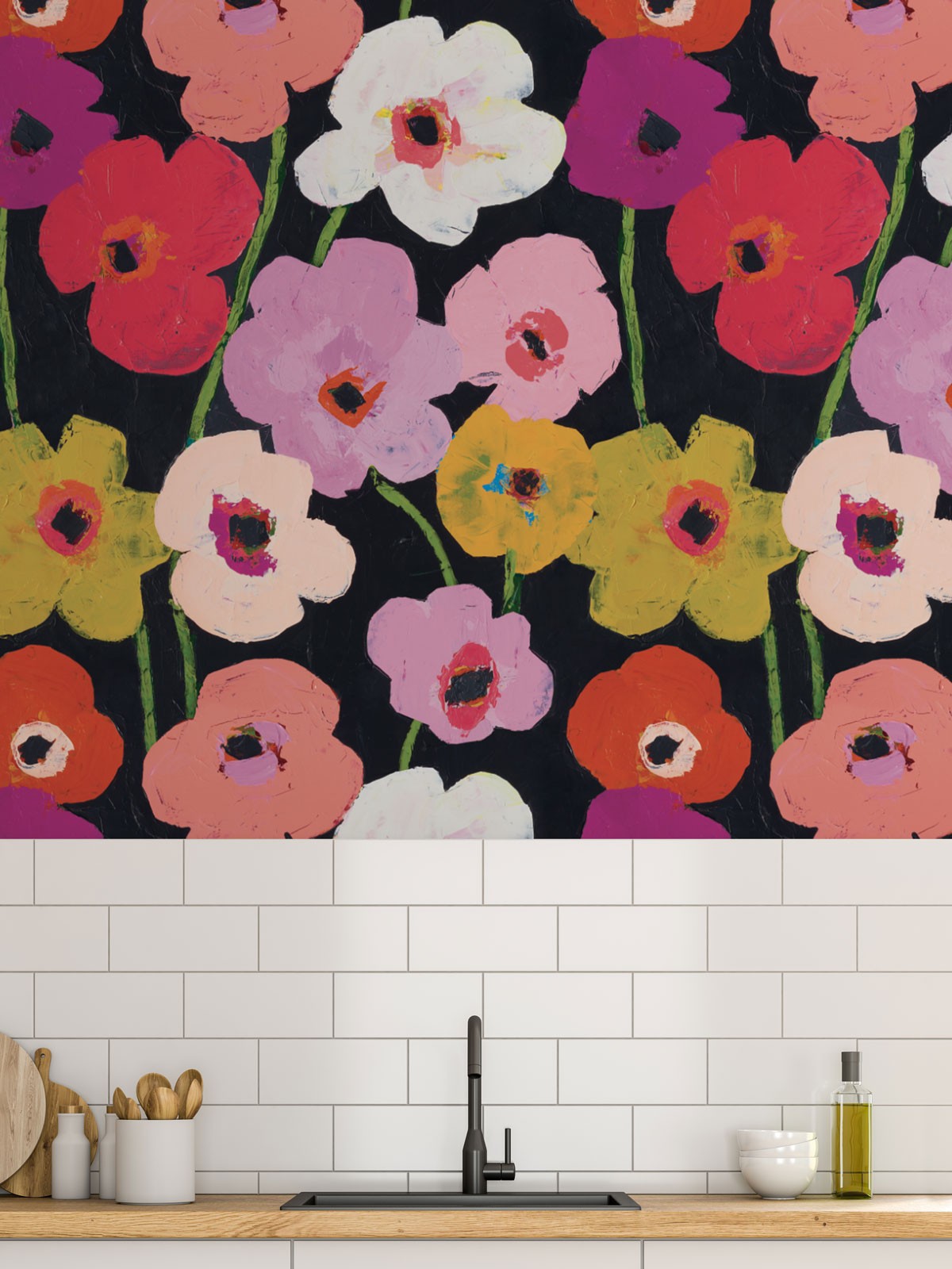 Girl by Anna Blatman Wallpaper - Grafico Walls Australia